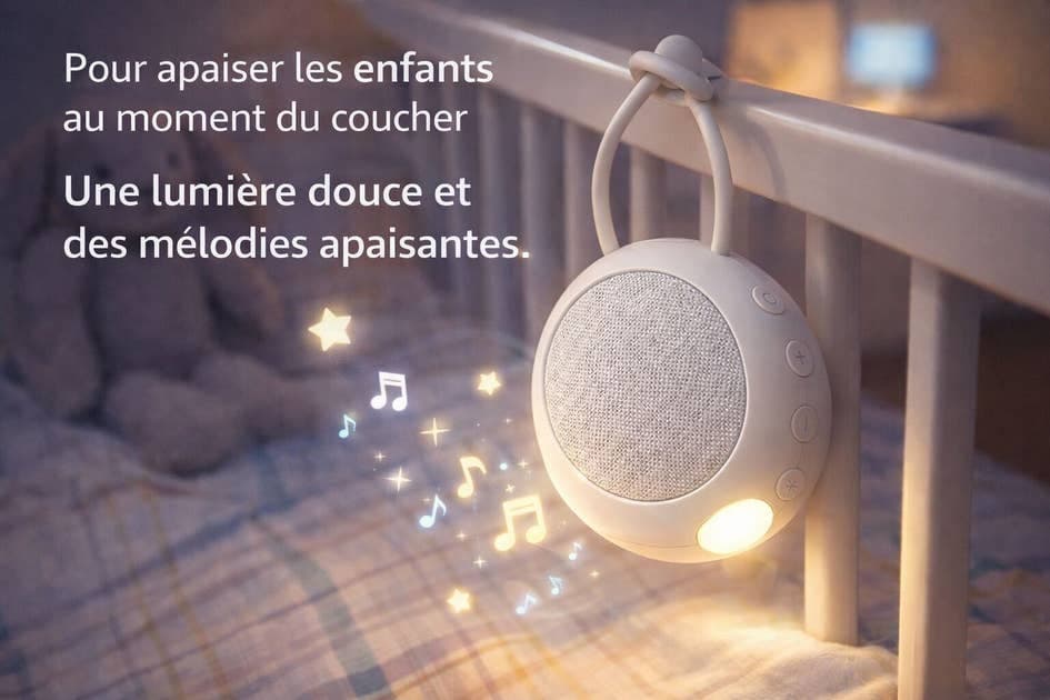 Uređaj za bijeli zvuk + svjetlo